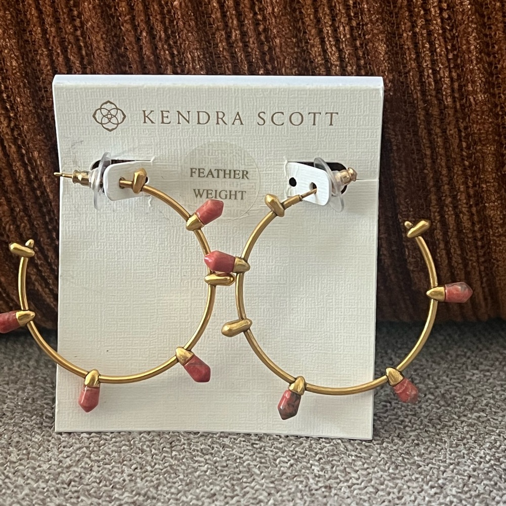 Kendra Scott Gold Hoop Earrings